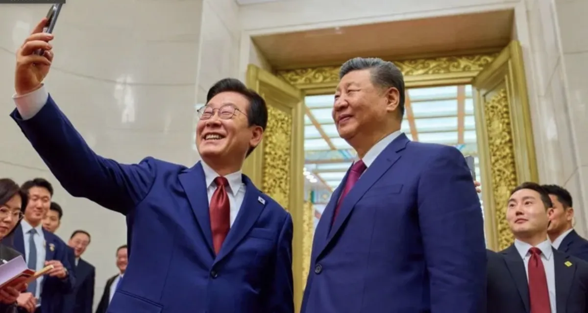 習近平態度放軟吐27字 李在明：「限韓令」可望化解