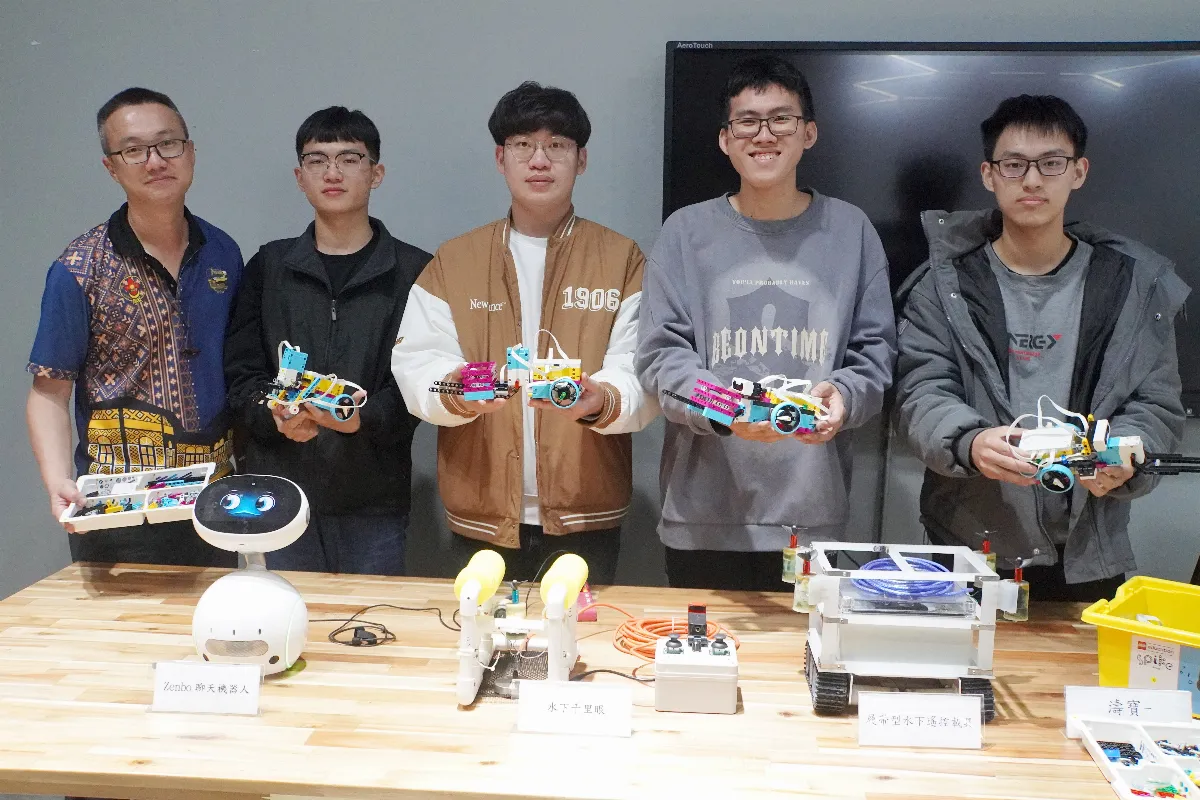培育智慧科技新人才 大學社團推動機器人教育