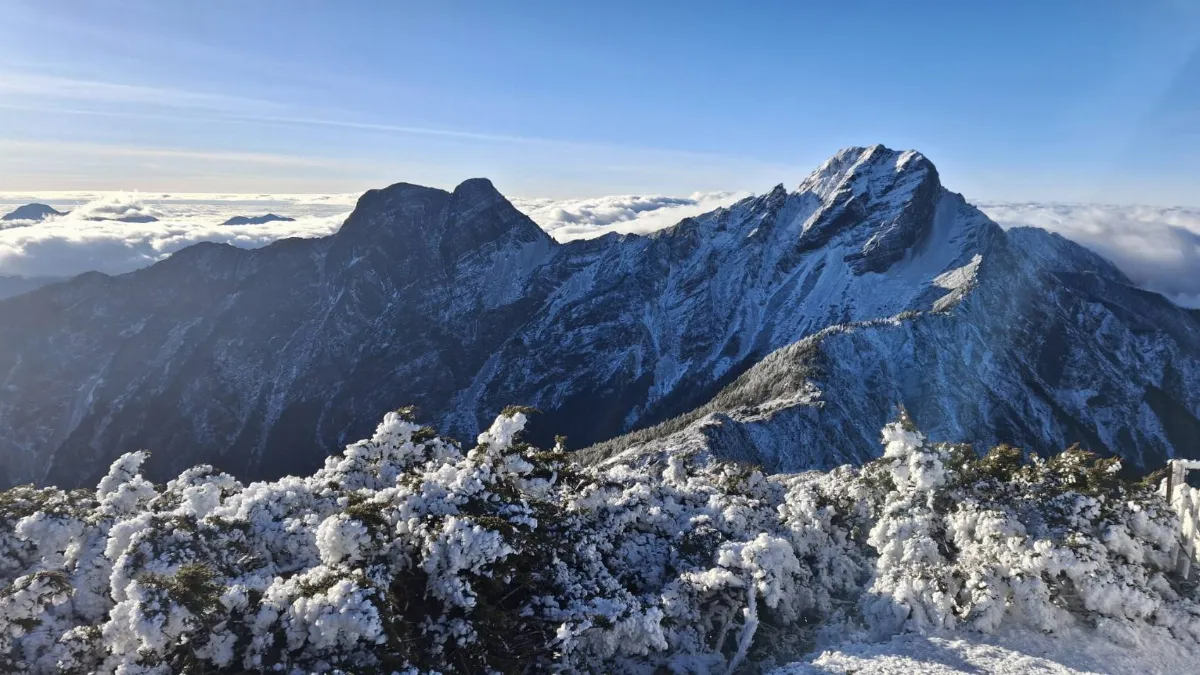 4局部地區恐6度以下 玉山雪後放晴再現美景