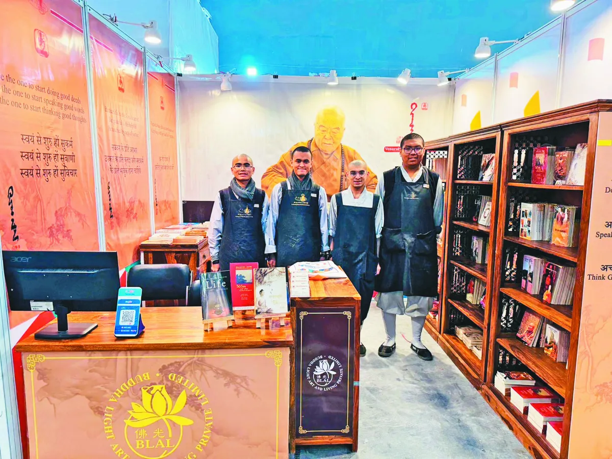 新德里國際書展 印度佛光出版社參展
