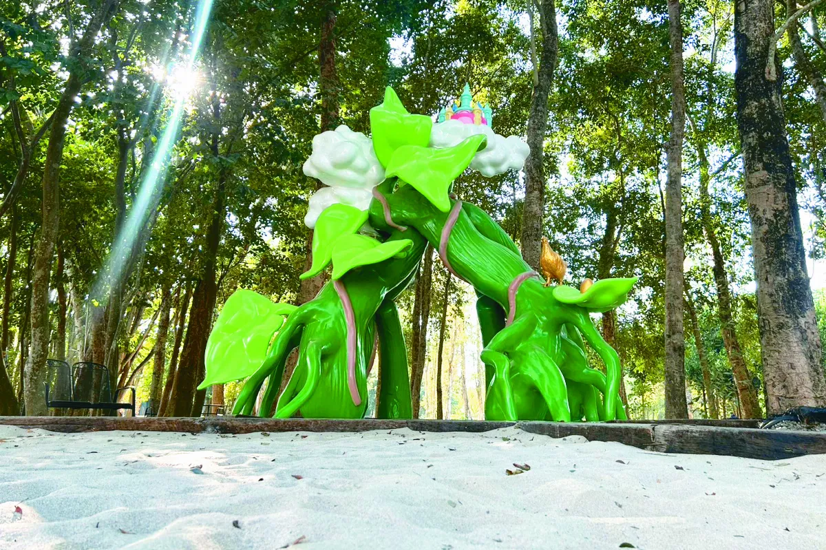 台南水道博物館 豆藤冒險添亮點