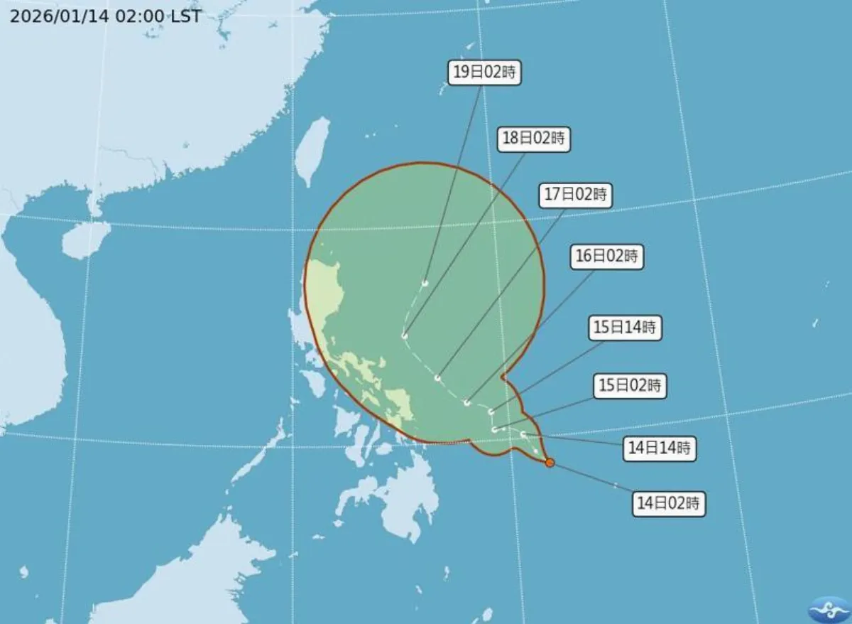 洛鞍颱風最快14日生成 專家曝侵台機率