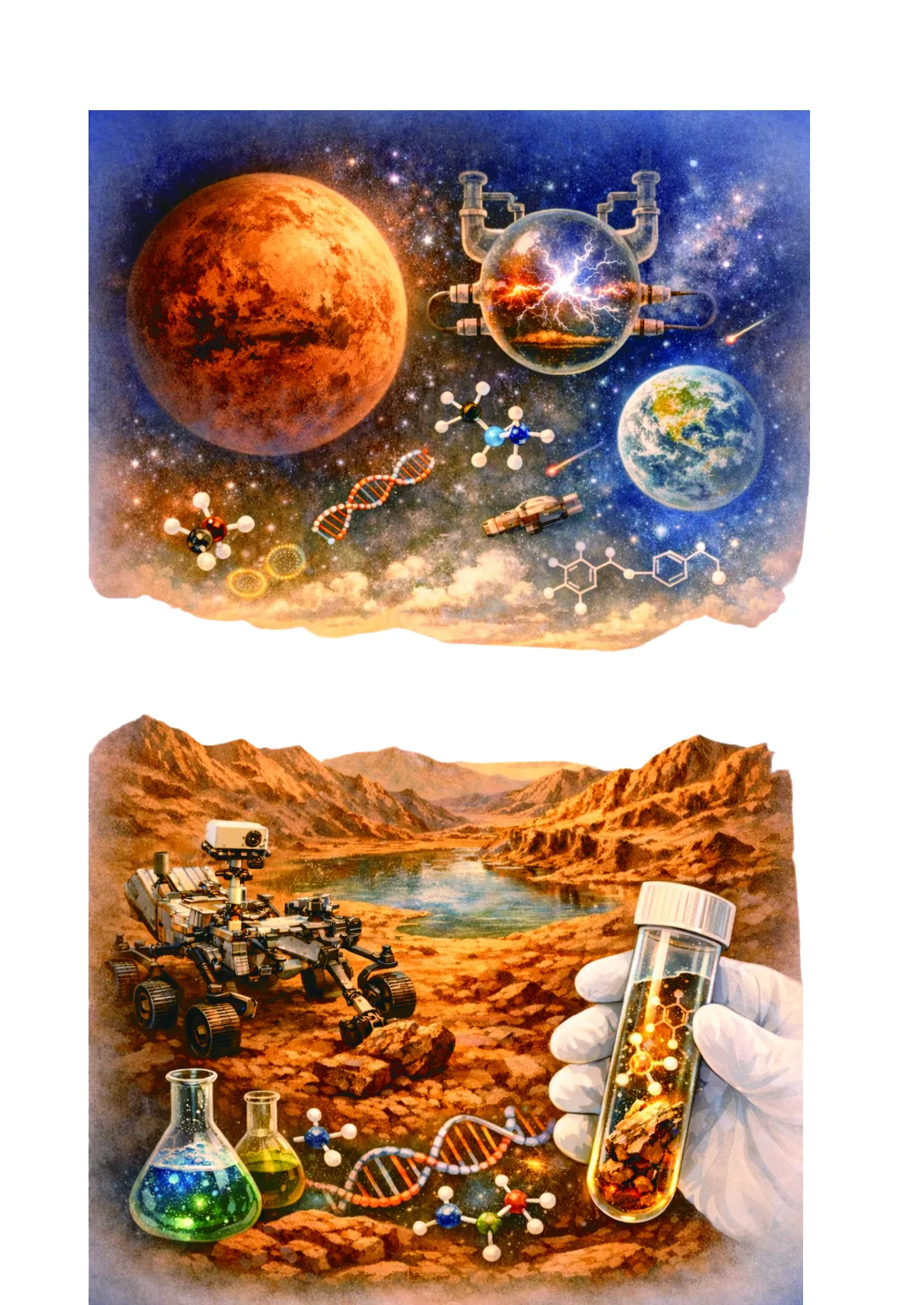 火星上有有機化合物