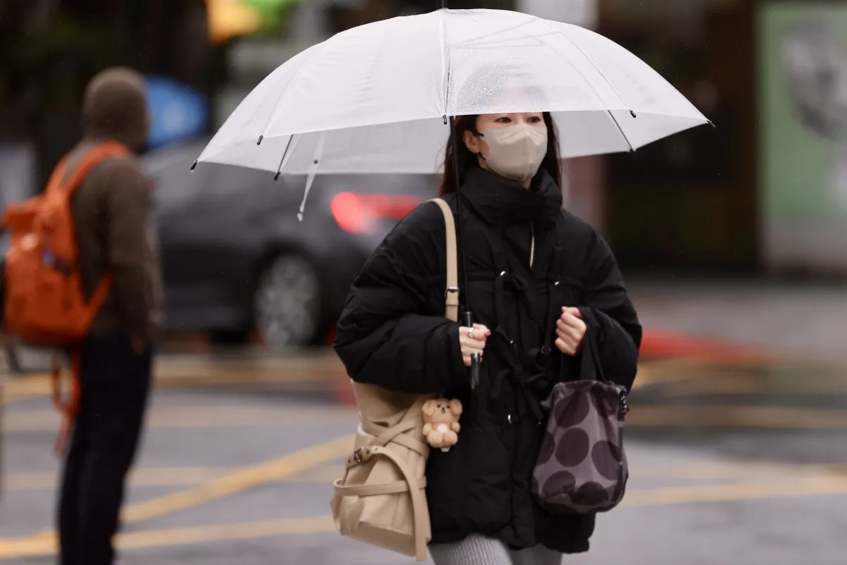 強烈大陸冷氣團南下 20日午後降溫明顯