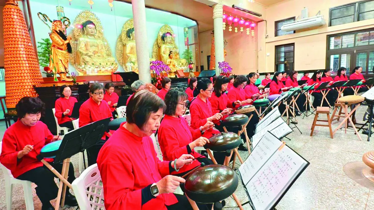 竹東大覺寺 空靈天鼓音樂會