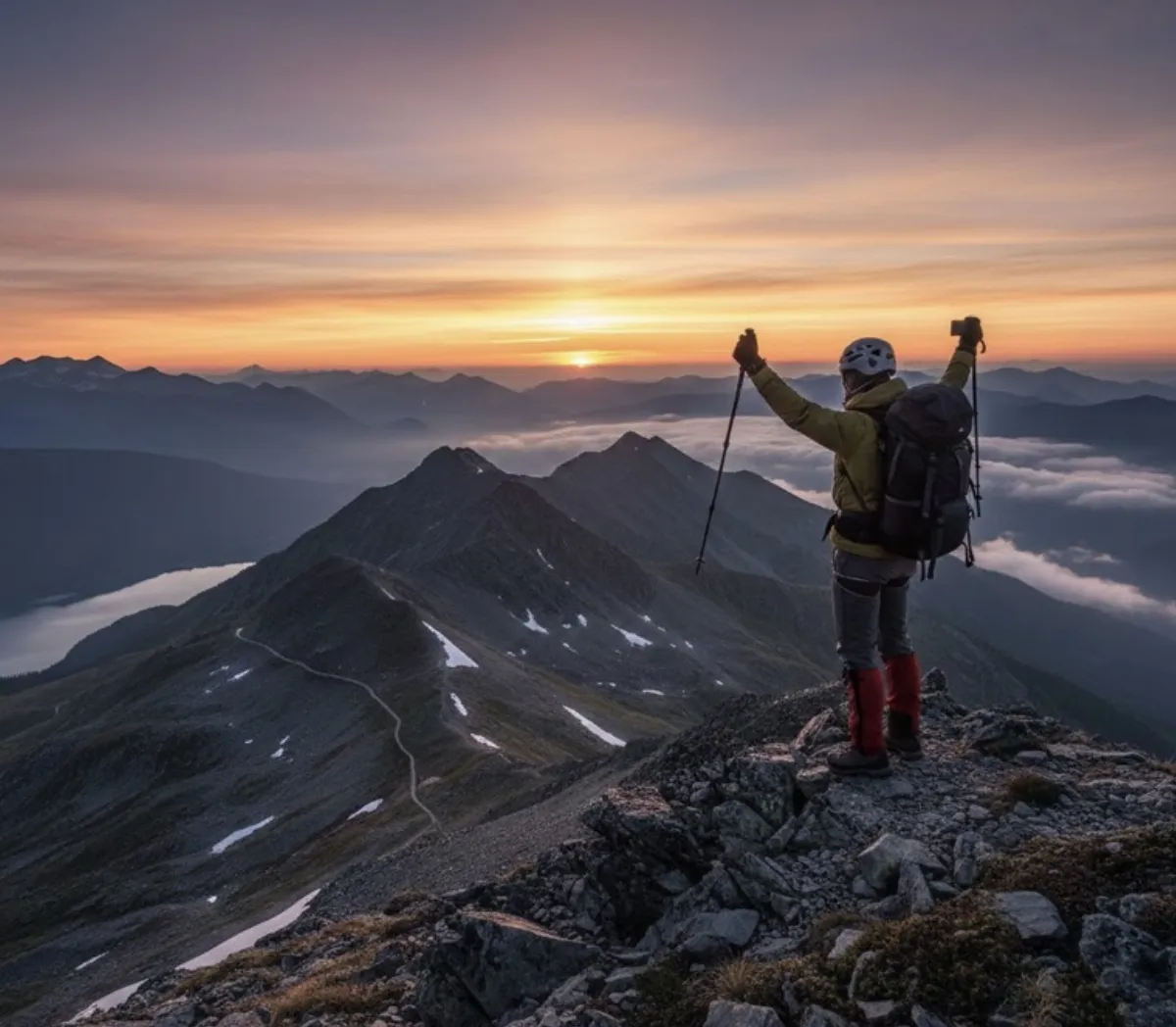 氣溫驟降 國家公園署籲登山警覺高山症與溼滑