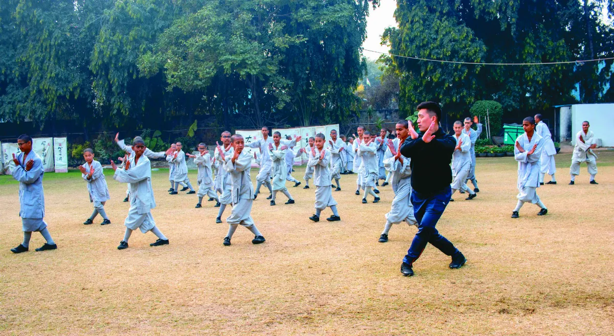 以動修定 印度沙彌武術集訓 