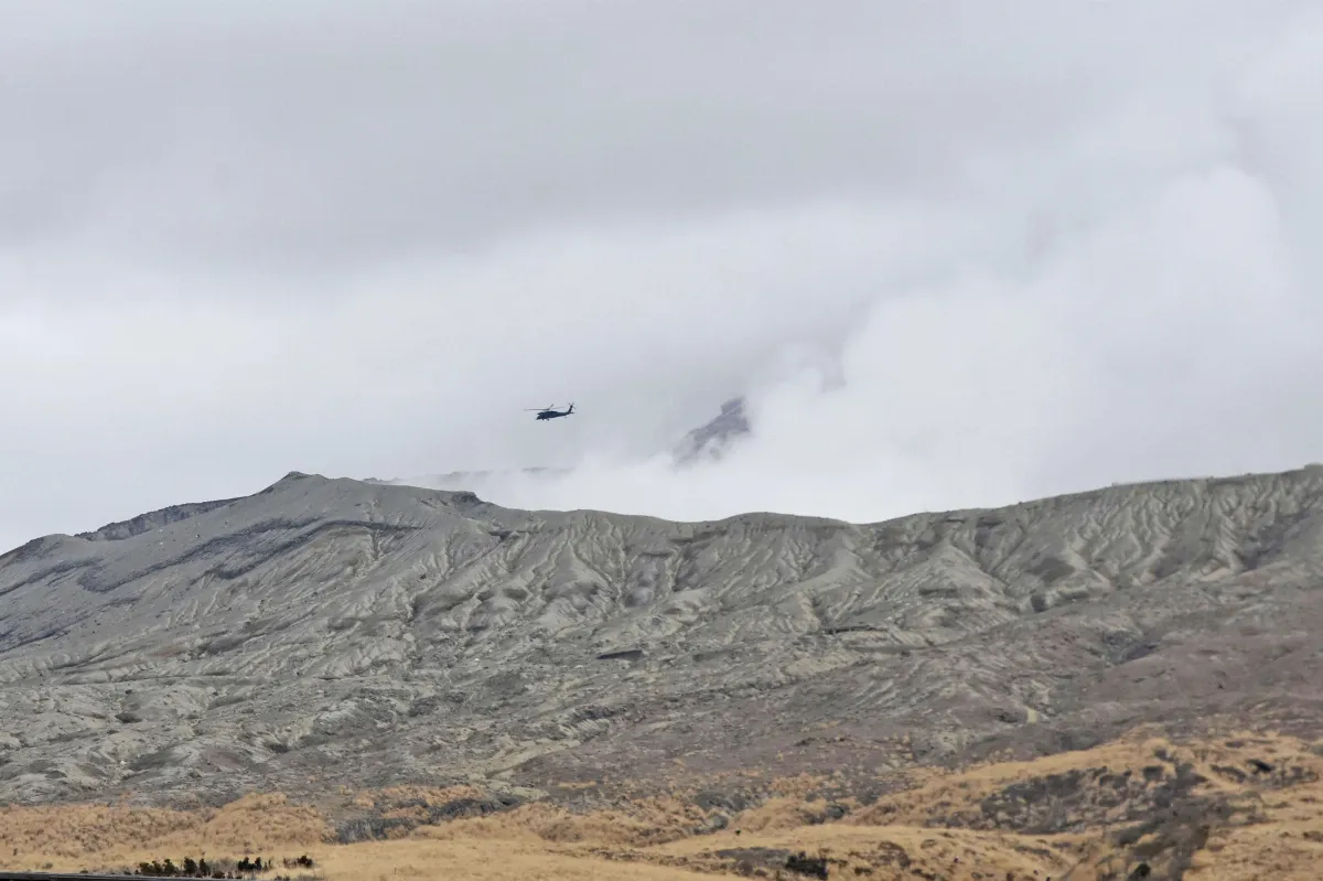  日本判定首起火山口空難 阿蘇直升機事故調查重點曝光