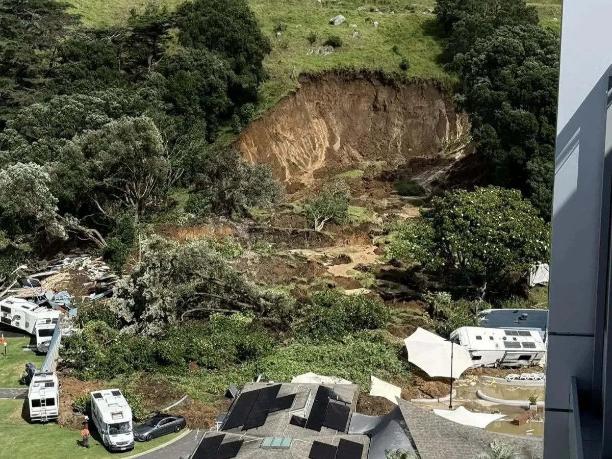 紐西蘭土石流 火山露營地多人遭埋