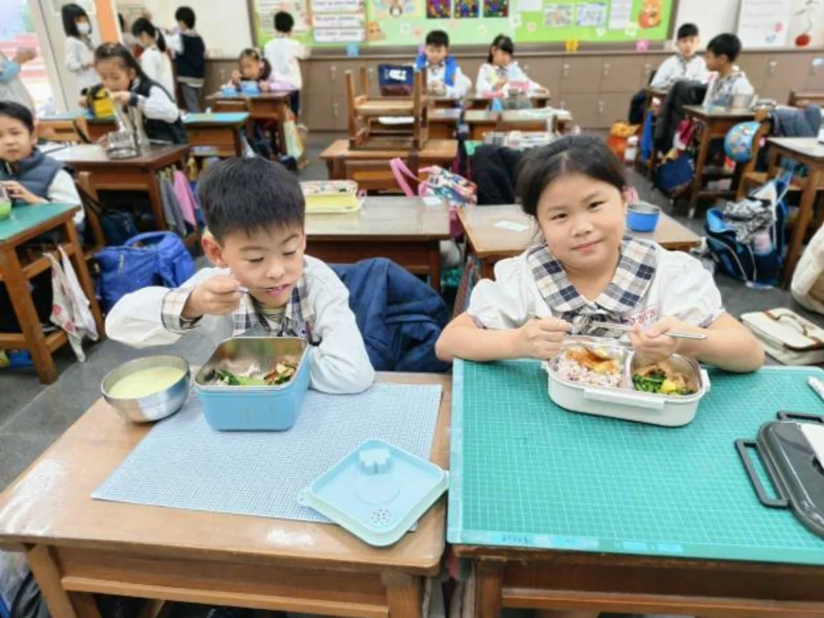 蔬食午餐成風潮 國小校園打造低碳飲食新典範