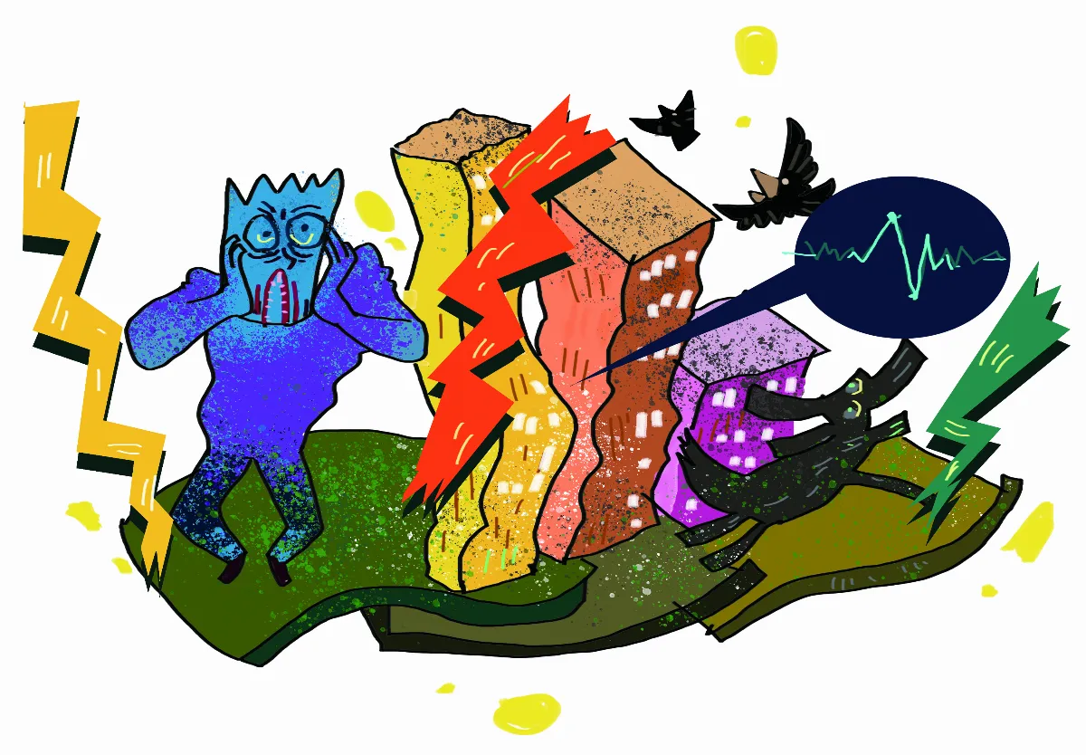 地震時 哪一樓層特別晃？