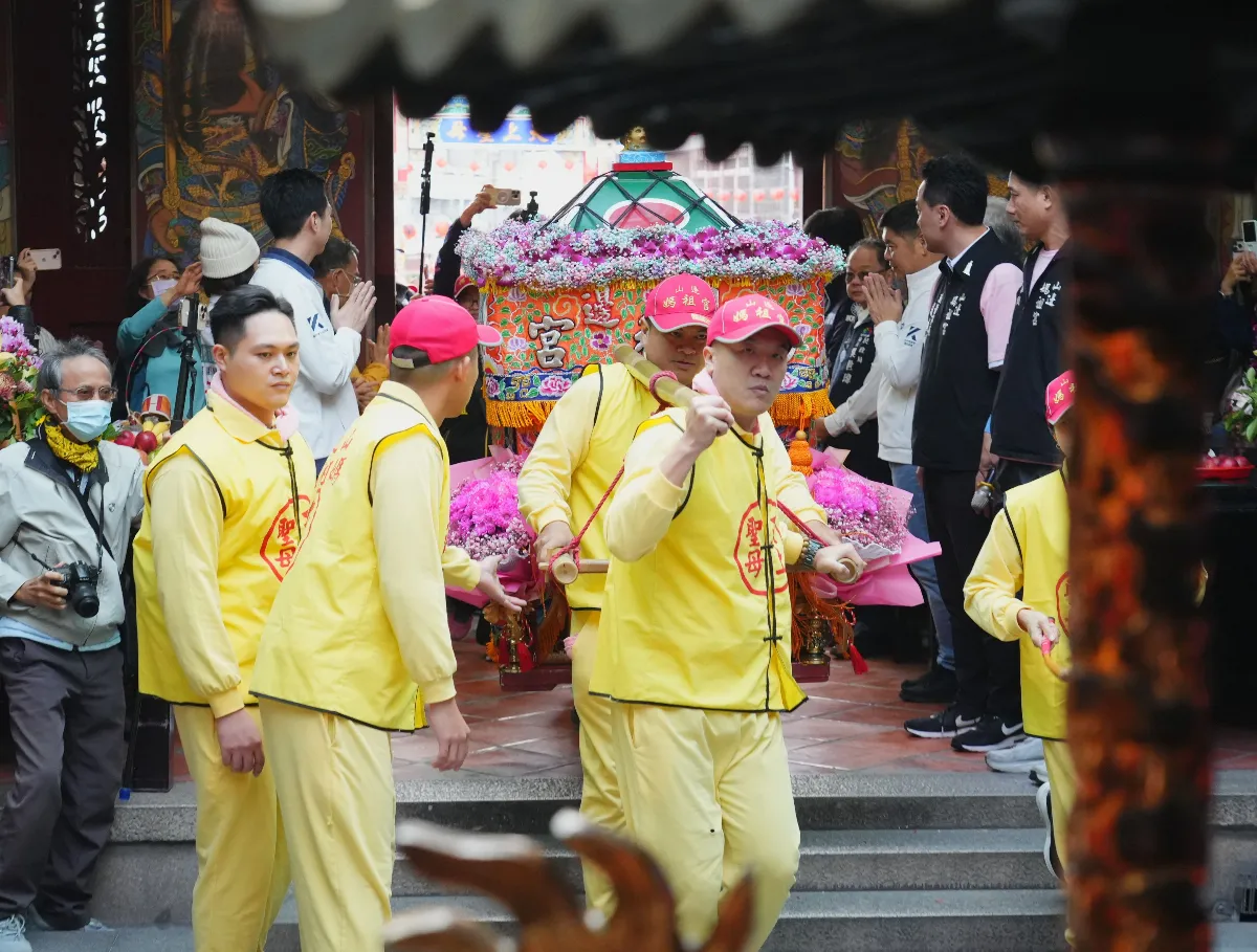 百年信仰跨界交流 山邊媽祖首出轎台中贊境賜福