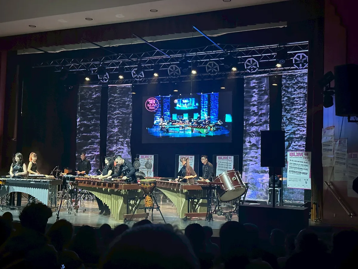 朱宗慶打擊樂團首度東歐巡演 觀眾席傳出爆棚掌聲