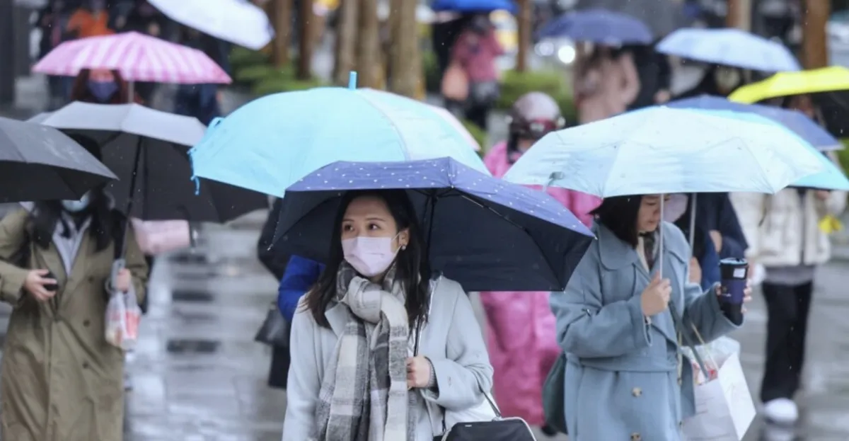 夜晚清晨水氣增　北北基局部地區防較大雨勢