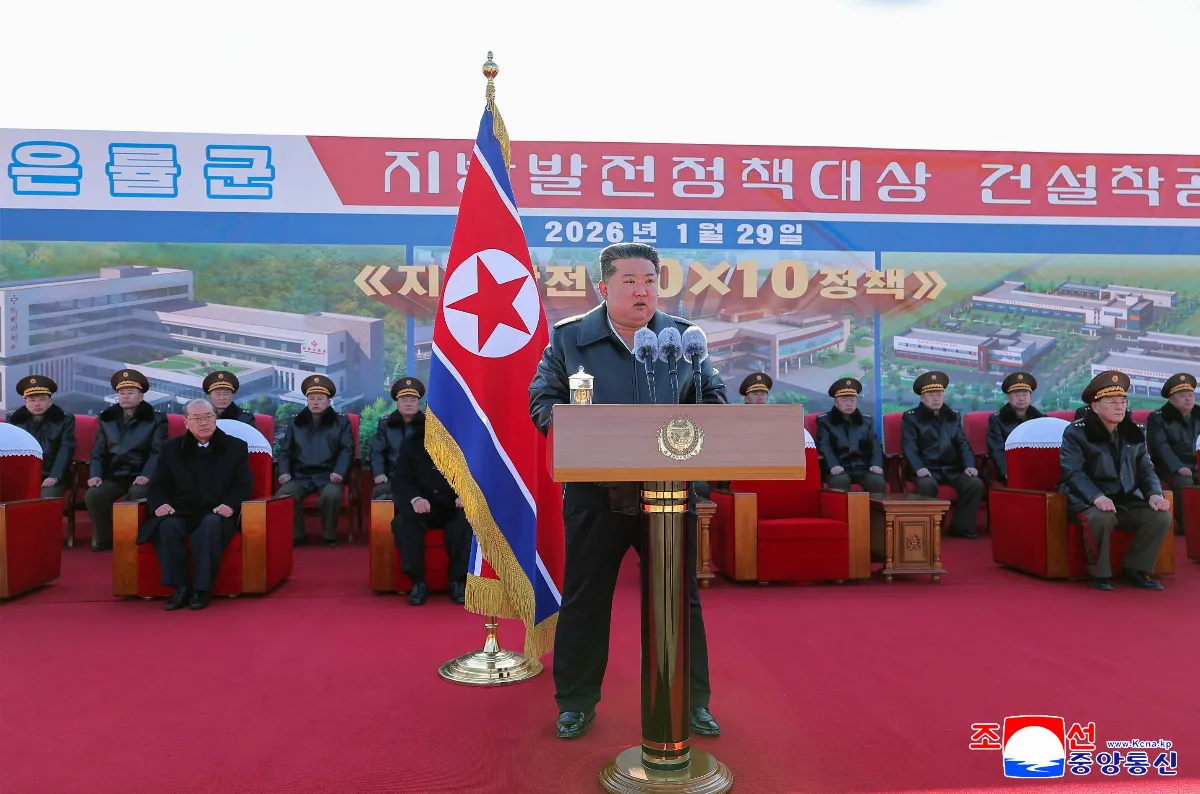 金正恩公布改造計畫 矢言推動民生建設
