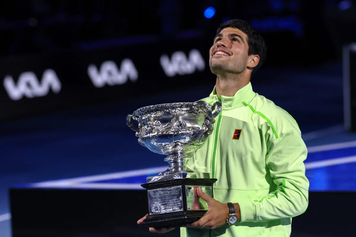 澳網／阿爾卡拉斯過10冠約帥封王 史上最年輕「全滿貫」