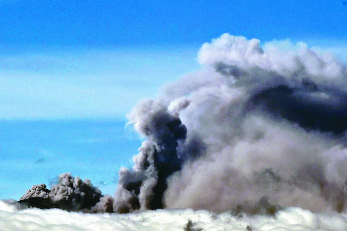 冰河融解卸壓 冰層下火山恐爆發