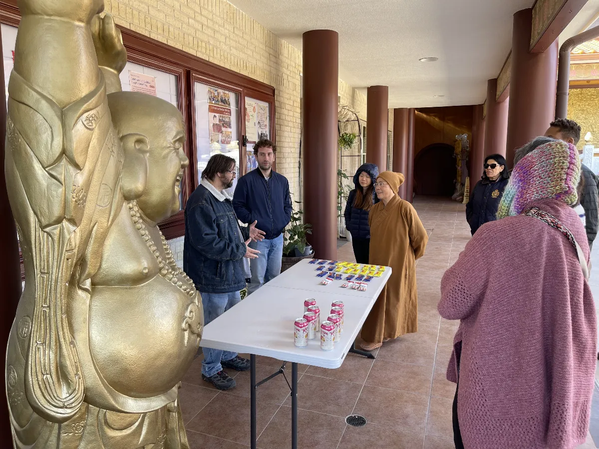Austin Xiangyun Temple Zen Garden Beautification Team Reaches First Milestone, Volunteers Unite to Create a Tranquil Meditation Path