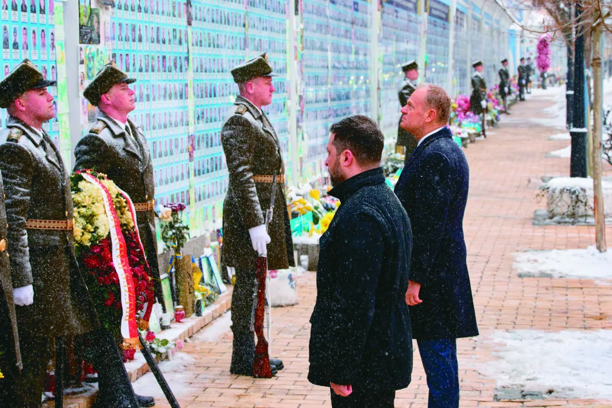 烏總統悼陣亡官兵