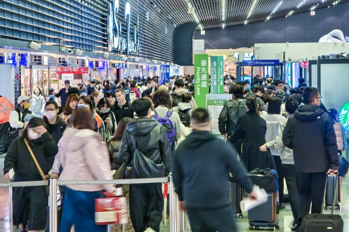 桃機迎春節旅運高峰  航警強化安檢量能