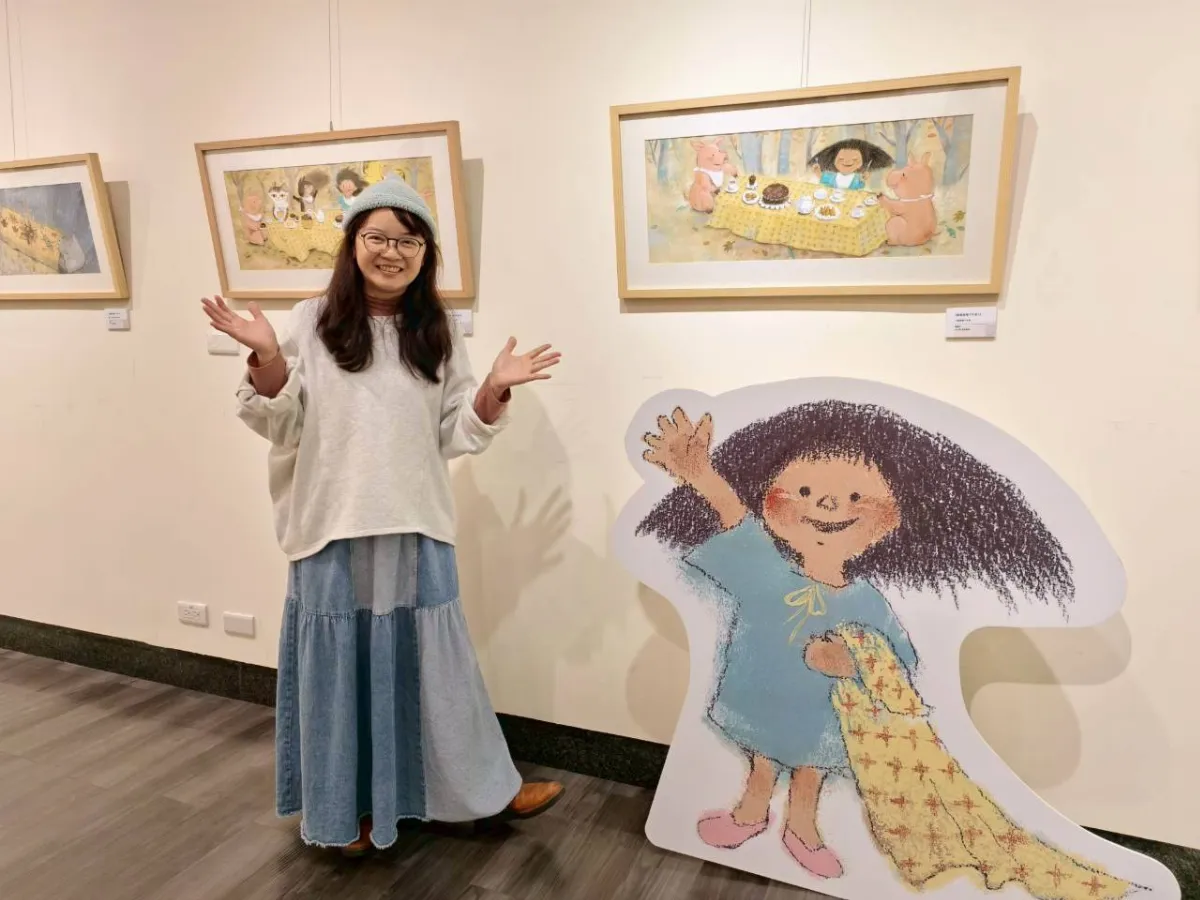 葉曼玲、葉毓勻翻開新春扉頁 「葉脈裡的光景」插畫雙個展登場