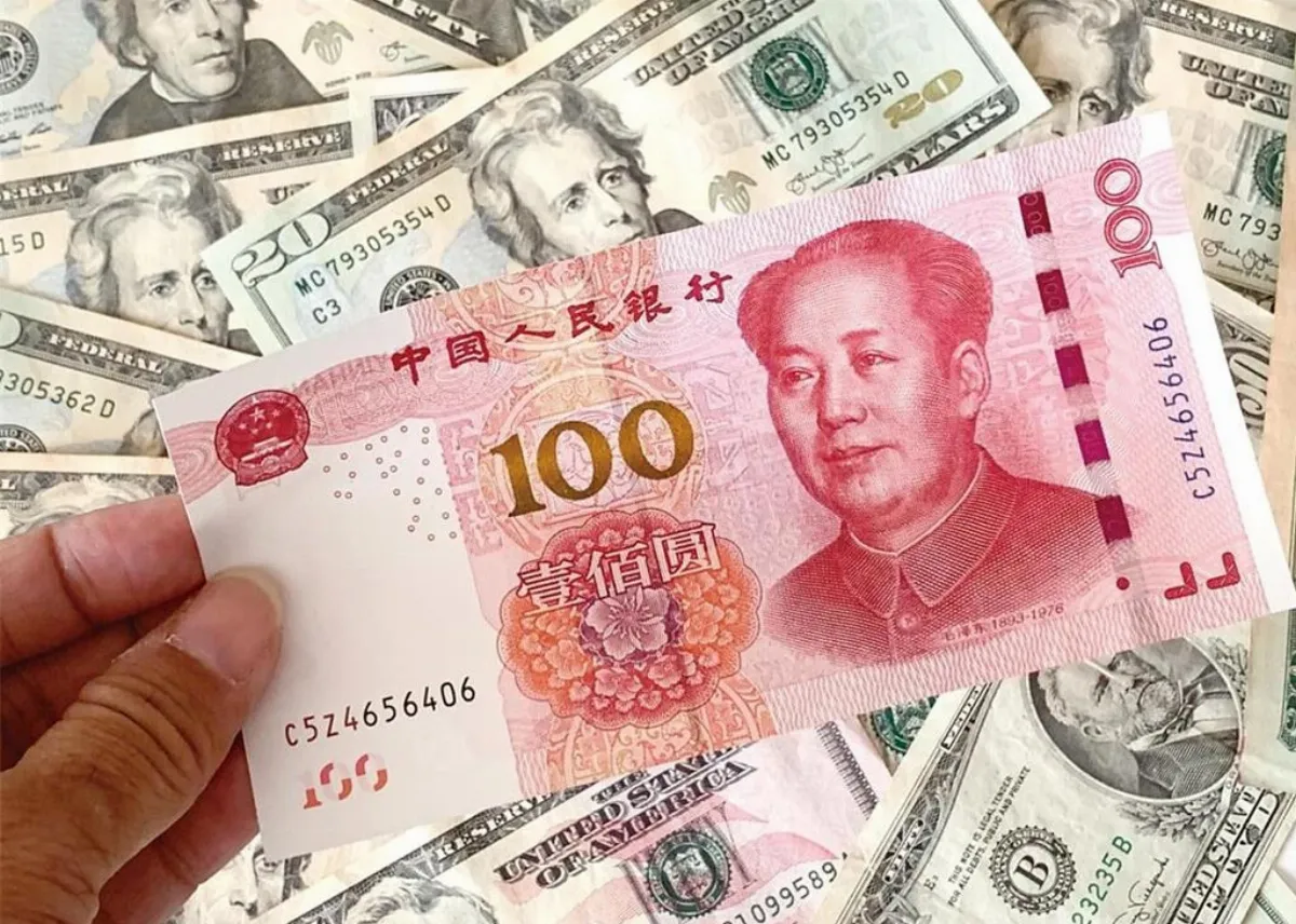 人民幣對美元創33個月以來新高 一度升破6.91 
