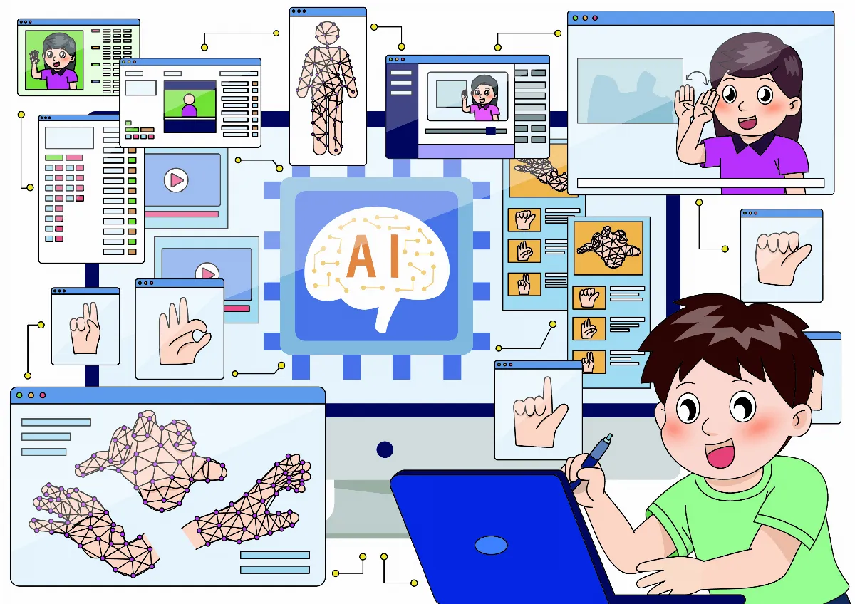 全球首位 AI手語氣象主播