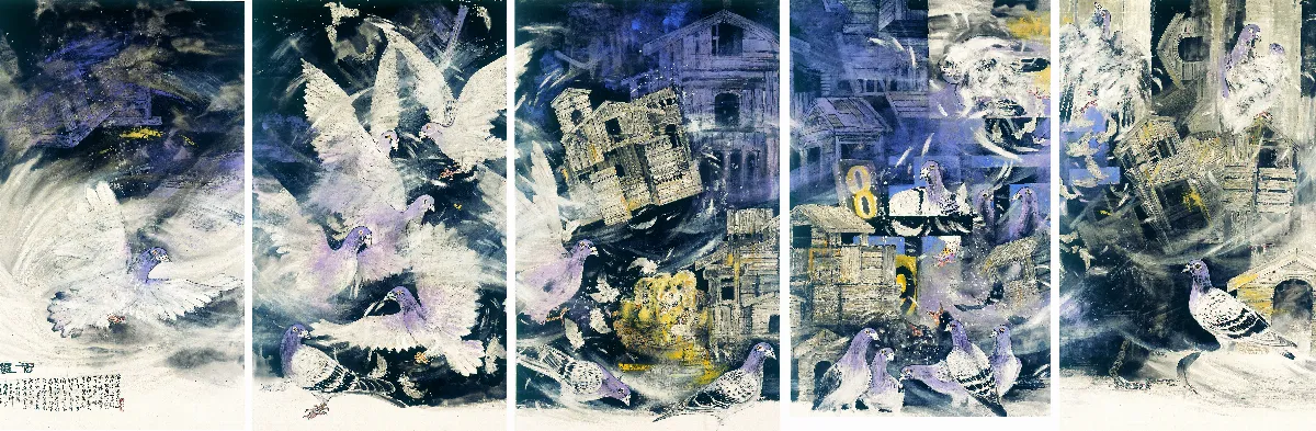 打破水墨框架！ 朱銘美術館春節特展 莊連東「界」登場