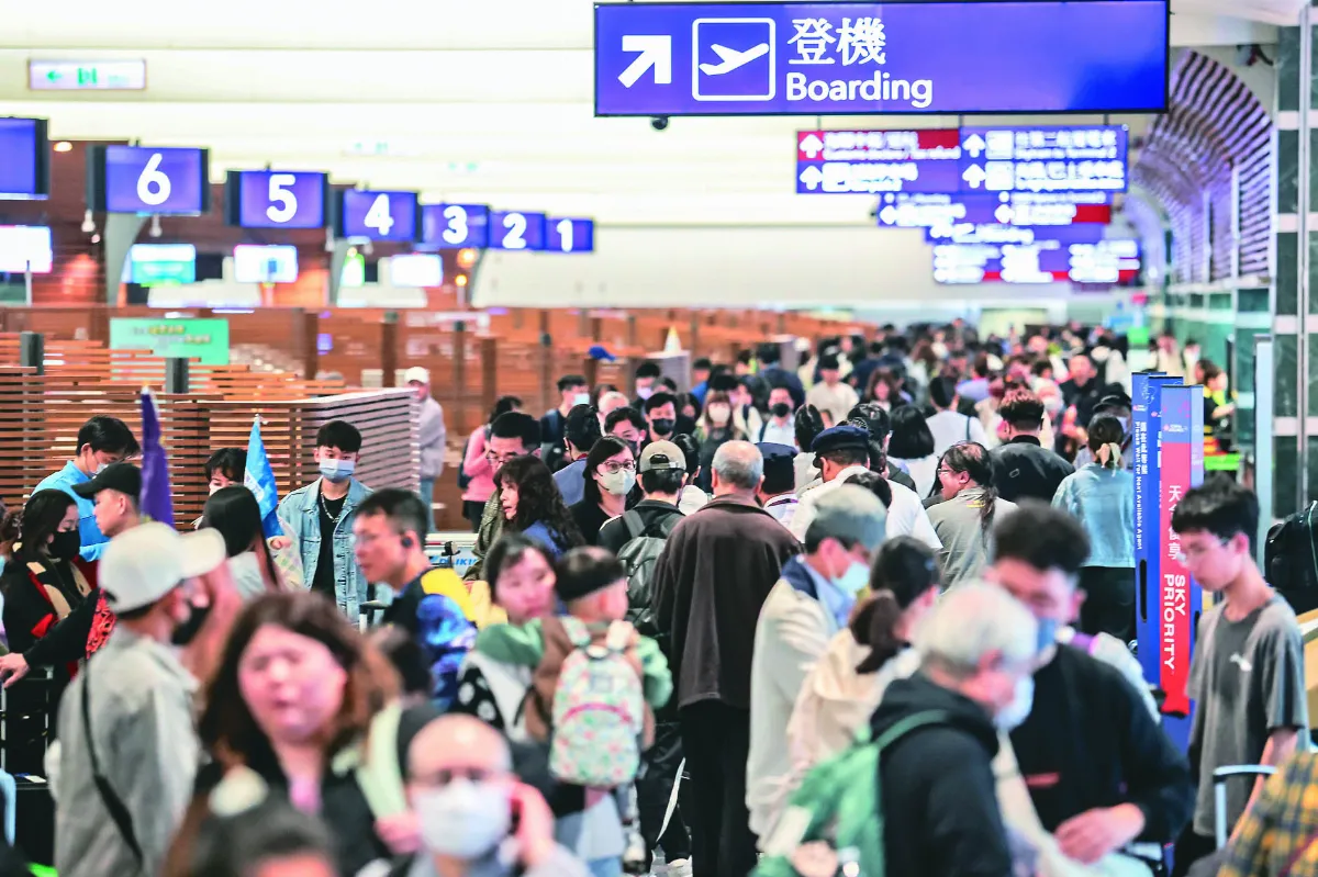 春節出國潮 桃機湧16.9萬人創高