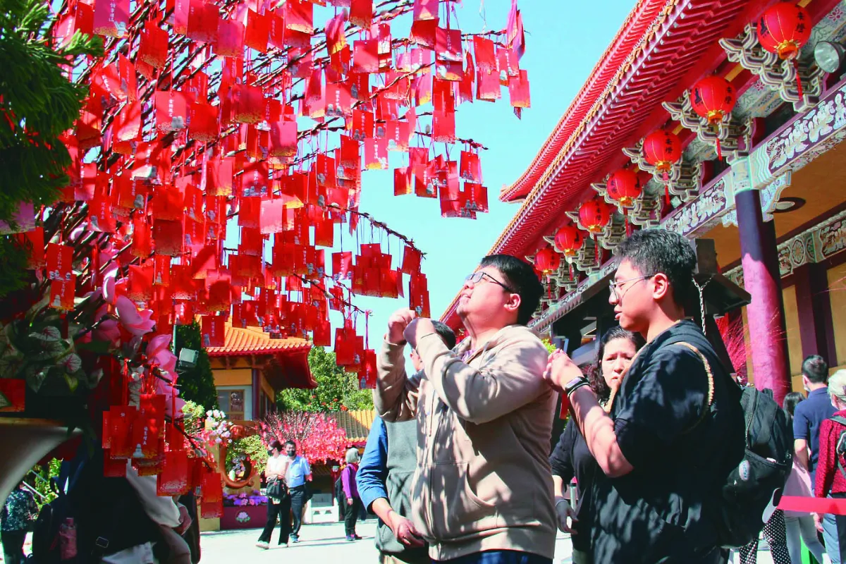 大雄寶殿重啟 嶄新面貌迎新春