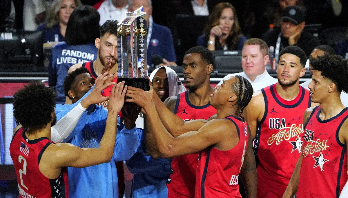 NBA明星賽美國之星隊奪冠 愛德華茲獲頒MVP