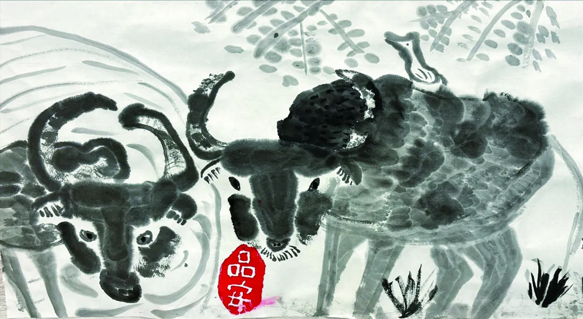 【快樂塗鴉簿】水牛兄弟