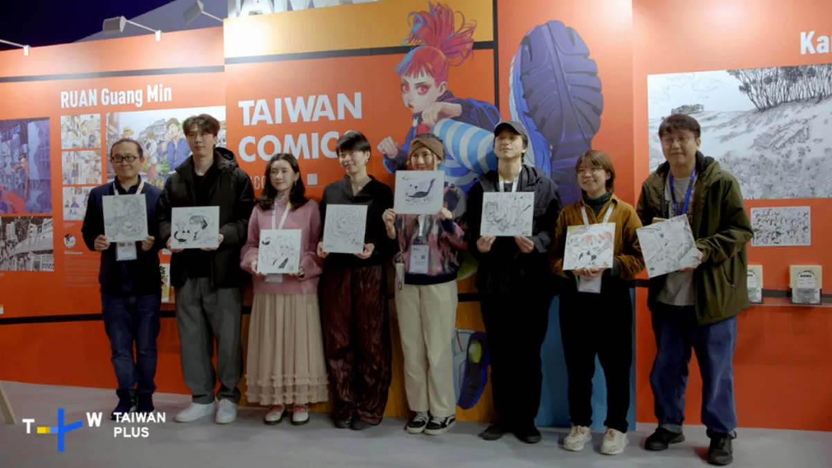 台漫突圍實錄！TaiwanPlus紀錄片 直擊漫畫家勇闖安古蘭
