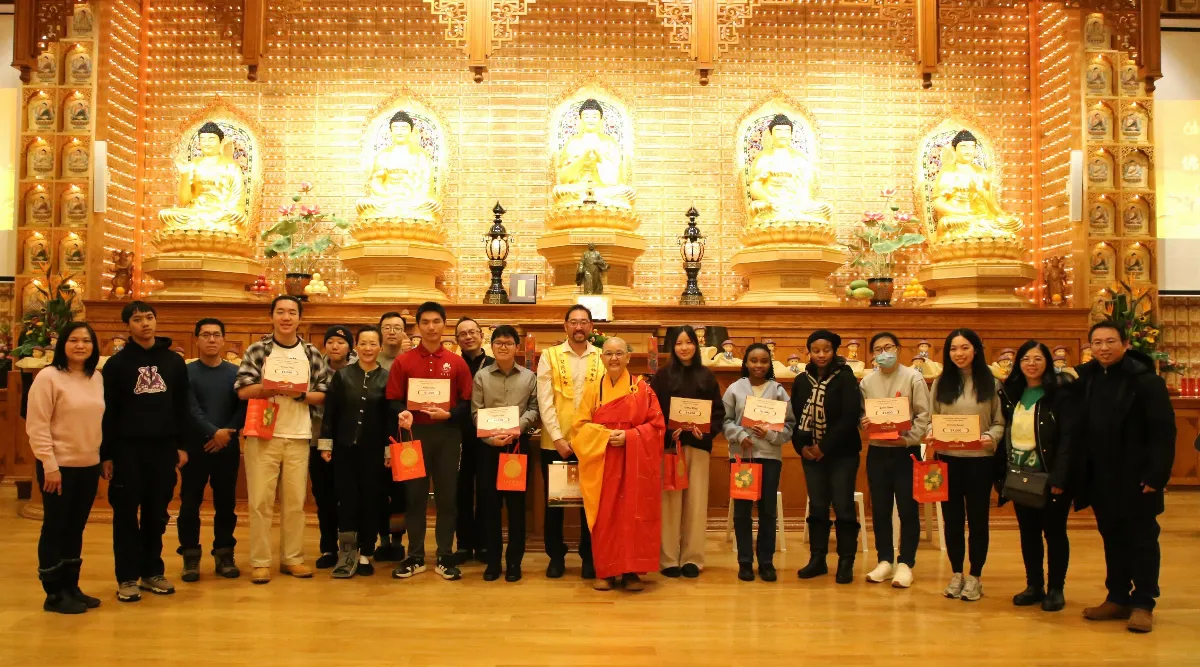 Celebration of Dharma Day: Fo Guang Shan Toronto’s Three Acts of Goodness Scholarship Empowers Youth to Pursue Their Dreams