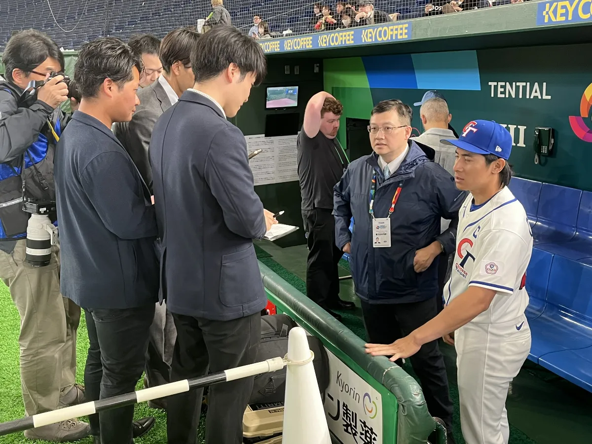 經典賽／隊長人氣夯 美、日媒搶著問陳傑憲