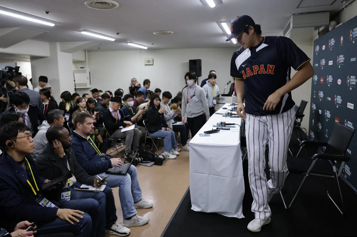 經典賽／全球瘋大谷翔平 記者會擠到滿出來