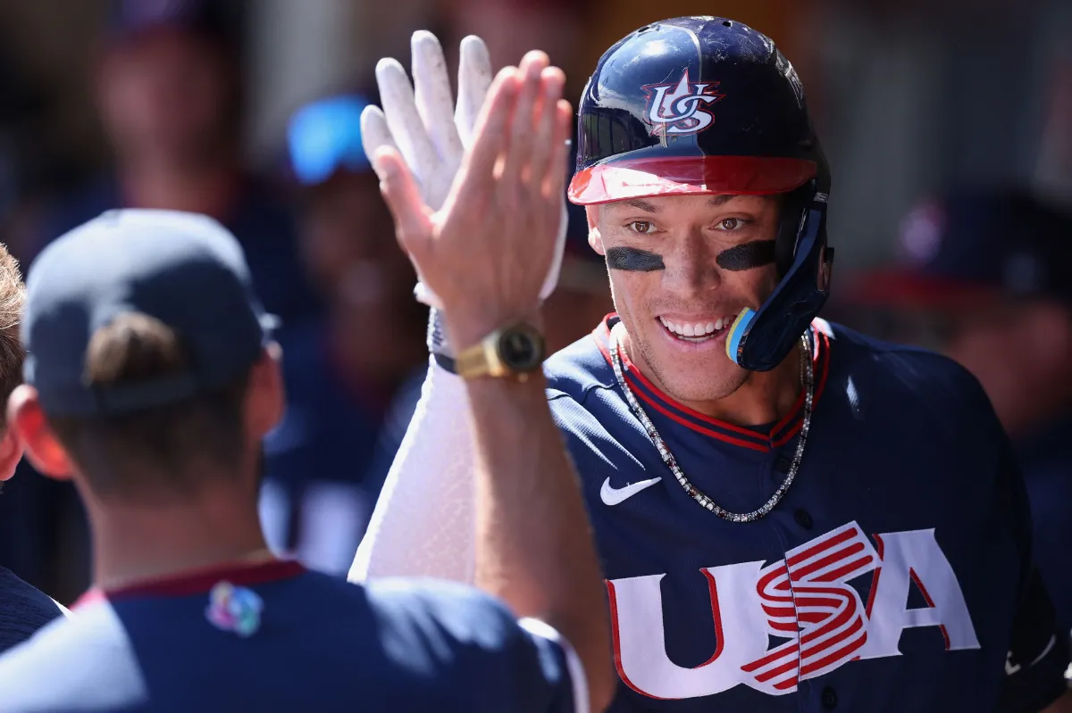 經典賽／賈吉開轟 美國隊連兩天熱身賽得分破10