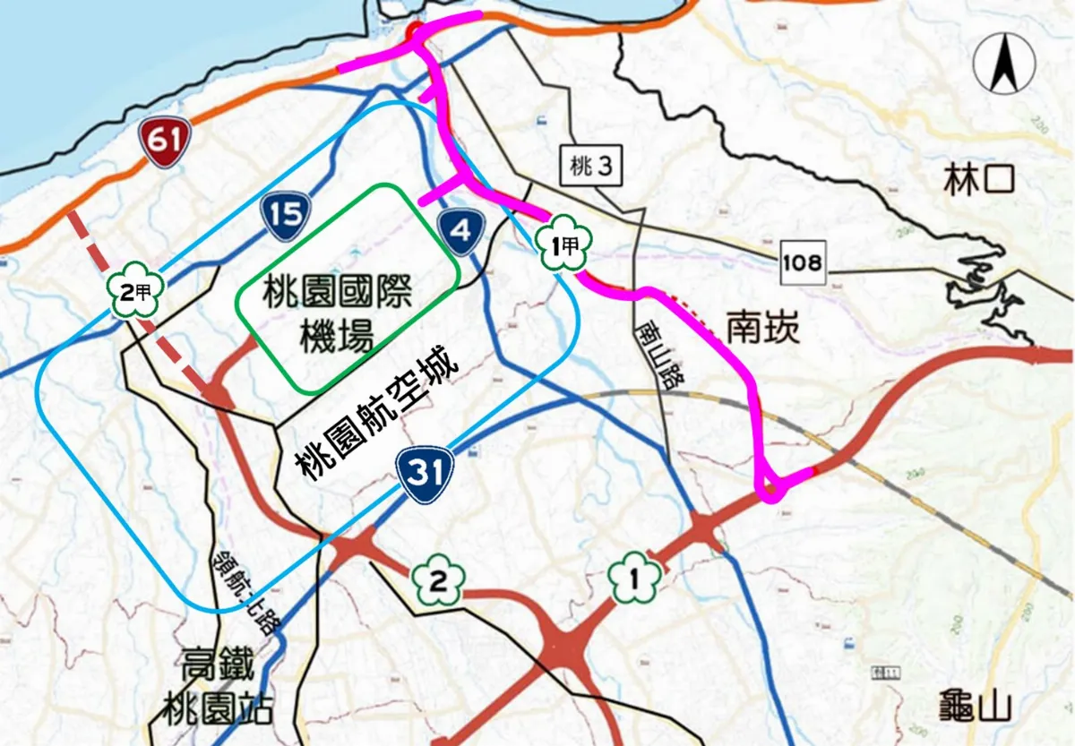 斥資683億國1甲工程將動工 林口至桃機車程可望縮短15分鐘