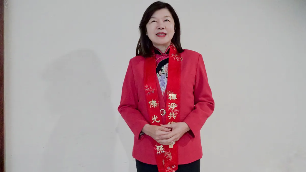 佛光山2026年禪淨共修獻燈祈福法會 潘維剛：匯聚正向心念　齊心祈願世界和平