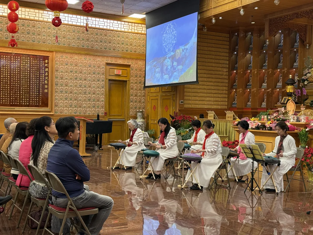 Spreading the Dharma Through Sound, Touching Hearts with Rhythm — Xiangyun Temple’s “Steel Tongue Drum Drum Concert” Makes a Healing Debut