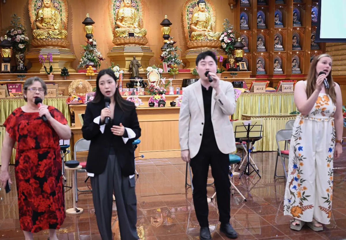 Spreading the Dharma Through Sound, Touching Hearts with Rhythm — Xiangyun Temple’s “Steel Tongue Drum Drum Concert” Makes a Healing Debut