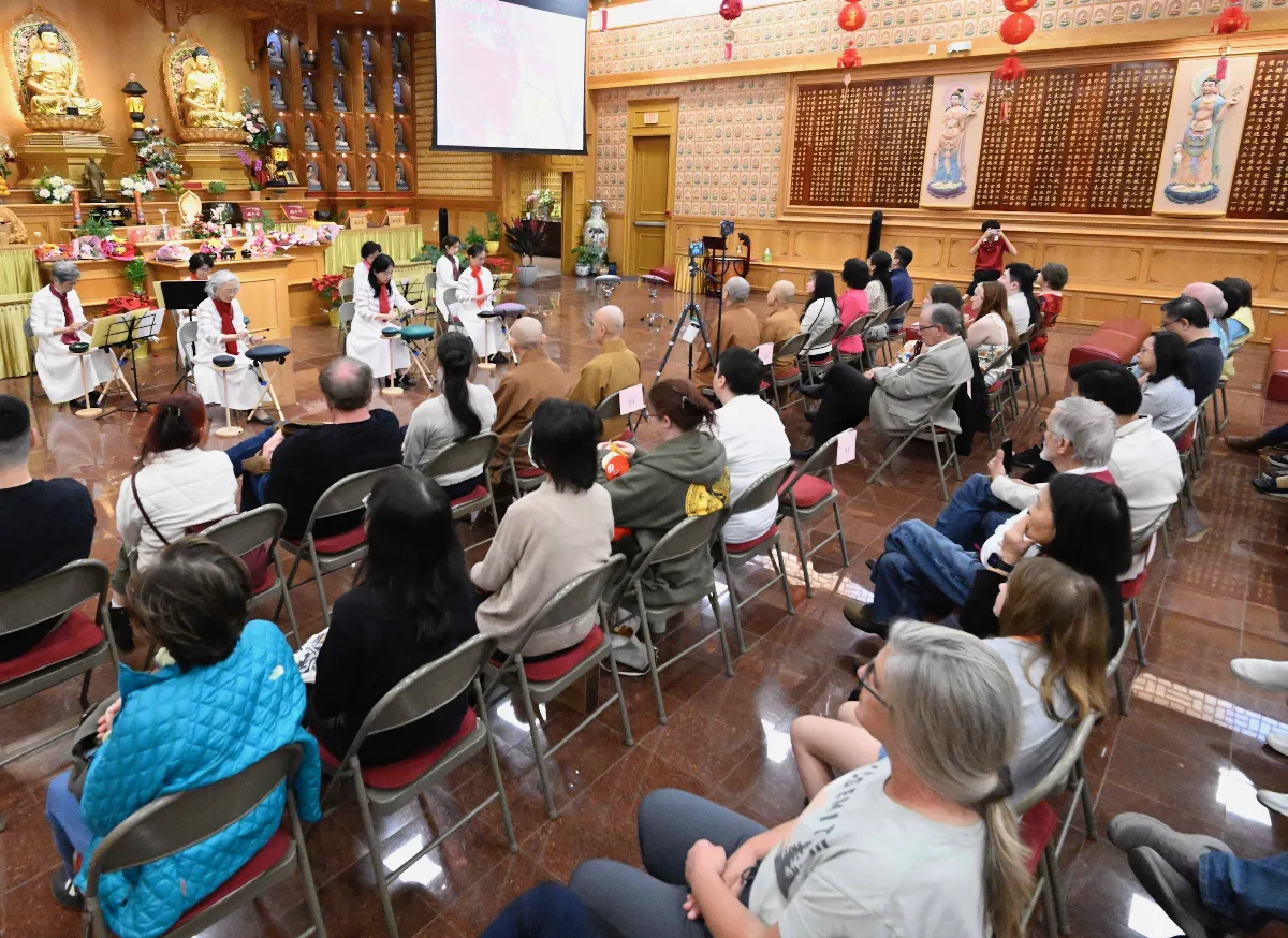 Spreading the Dharma Through Sound, Touching Hearts with Rhythm — Xiangyun Temple’s “Steel Tongue Drum Drum Concert” Makes a Healing Debut