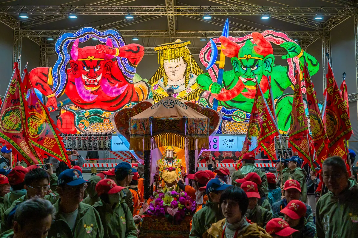 2026台灣燈會青森睡魔燈籠《天妃神》 3/16移駕朴子配天宮