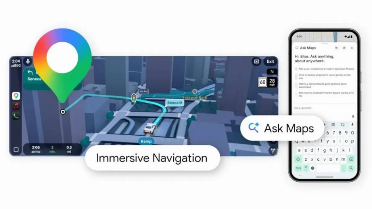 不再誤闖交流道？Google Map導入Gemini、3D圖示更直觀