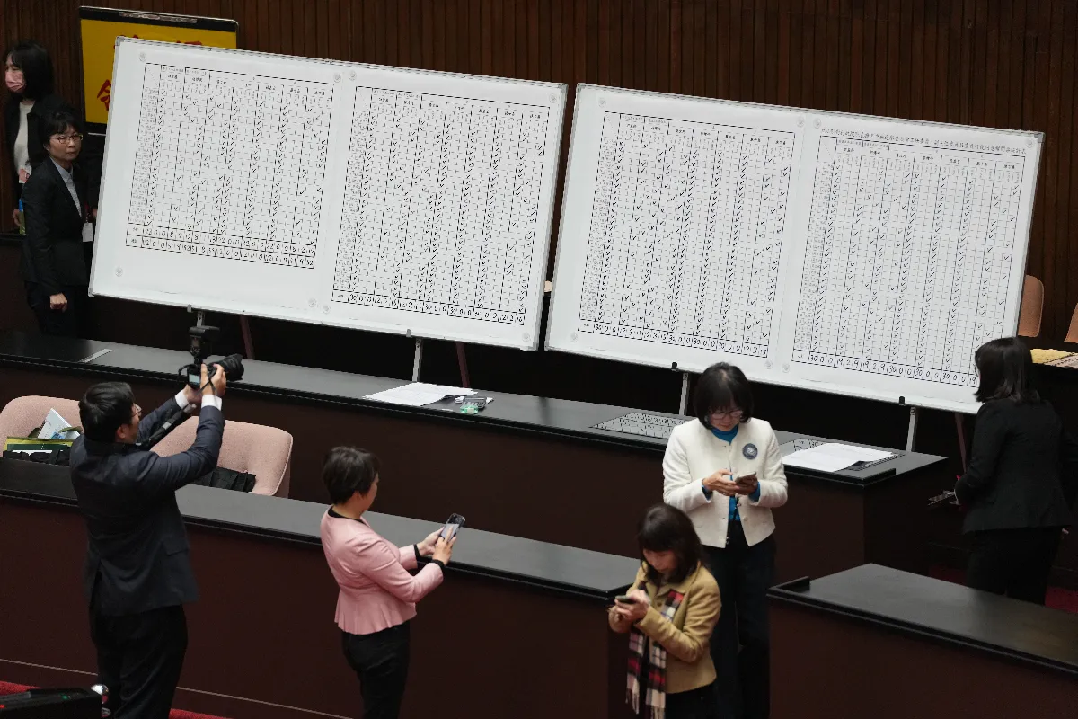 中選會人事案出爐 通過游盈隆等「3+1」版本