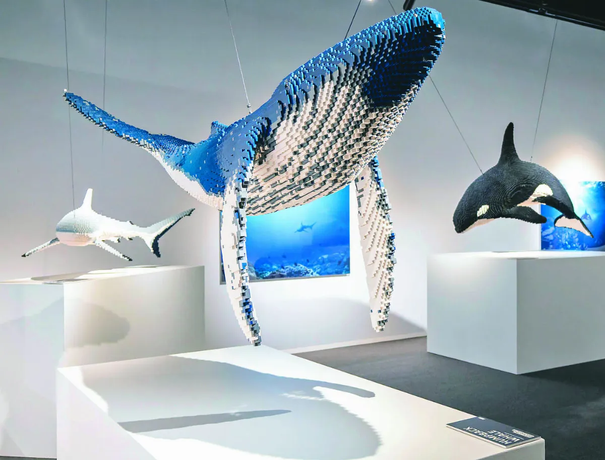 百萬塊樂高 堆出積木展