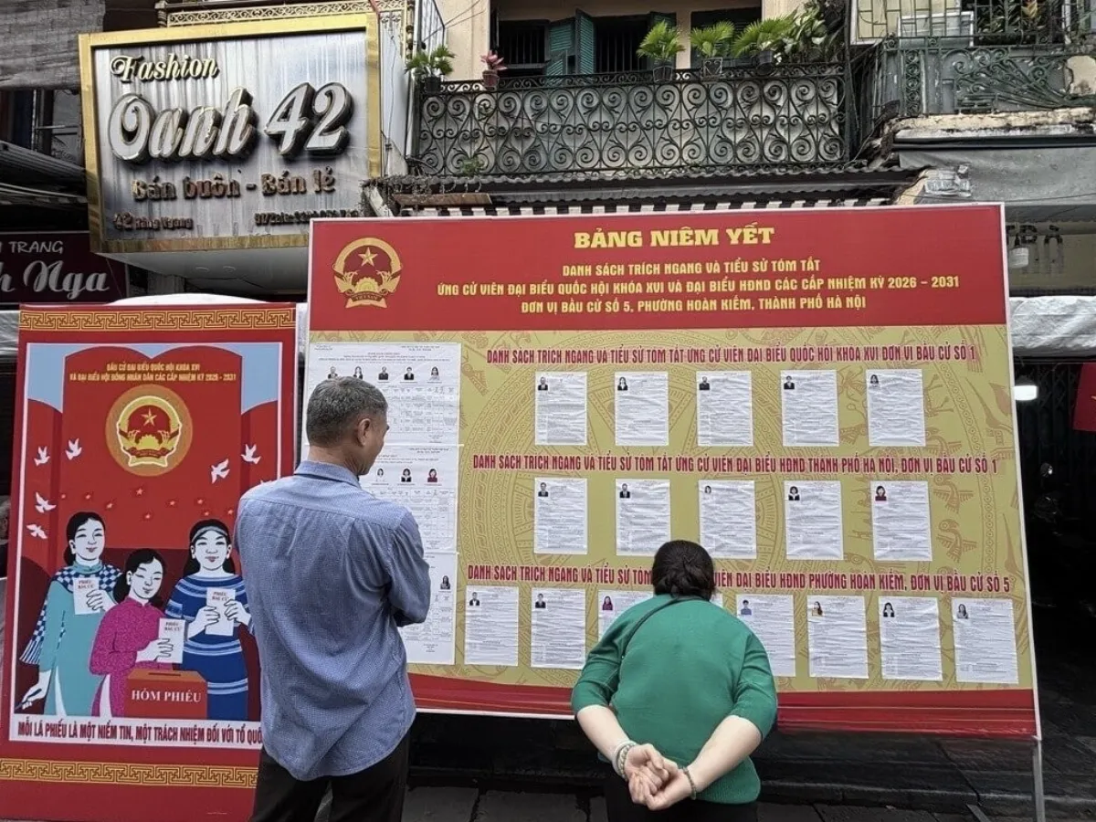 5年一度投票喊開心 越南民眾盼選出有利國家代表