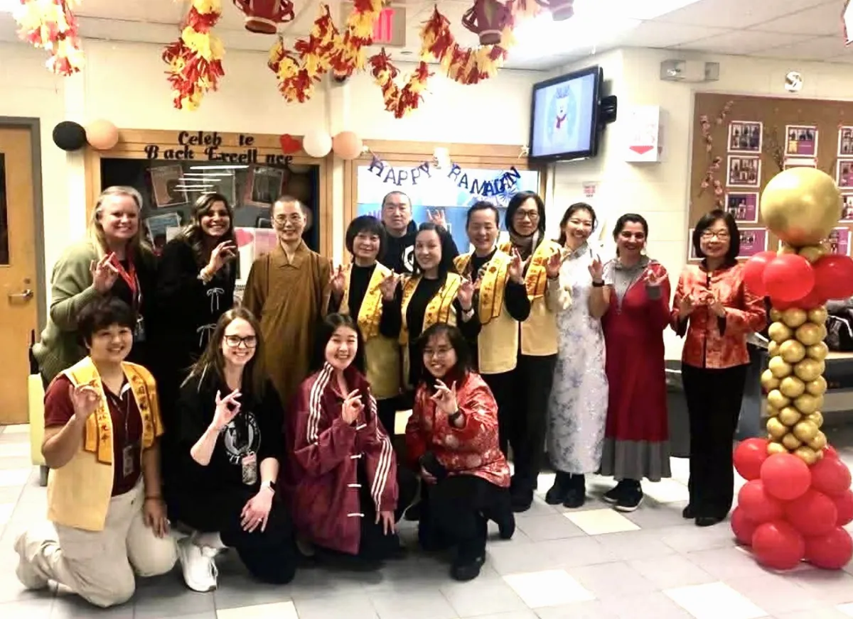 First Outreach to Public School: Fo Guang Shan Toronto Promotes the Three Acts of Goodness Through Culture