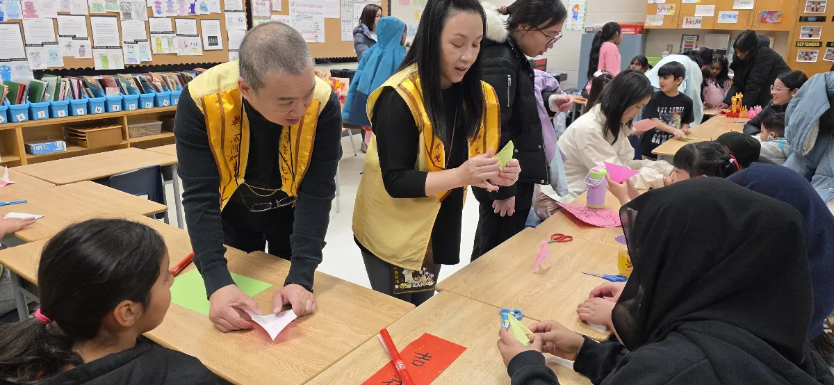 First Outreach to Public School: Fo Guang Shan Toronto Promotes the Three Acts of Goodness Through Culture
