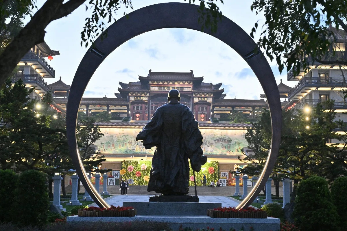 星雲大師靈骨分燈  五洲傳承人間佛教